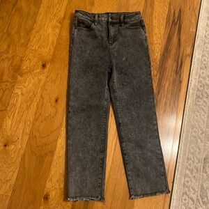 Kendall & Kylie Size 7/28 Vintage Black Wash Grey light Denim jean